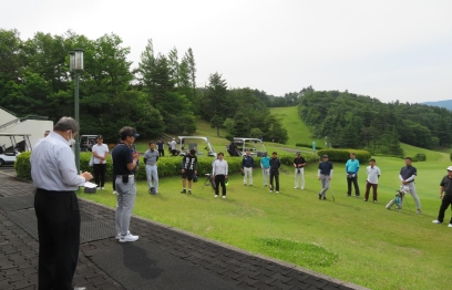 富山労福協チャリティゴルフコンペ開催